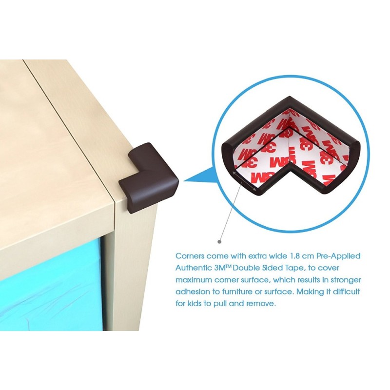 Corner Guard Supplier - Furniture Safety Bumper 3M Tape