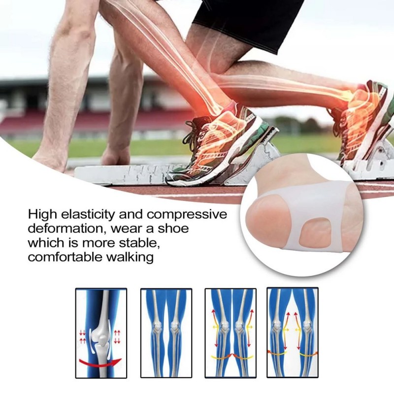 Foot Insole Factory - O-type Corrector No Slip Silicone