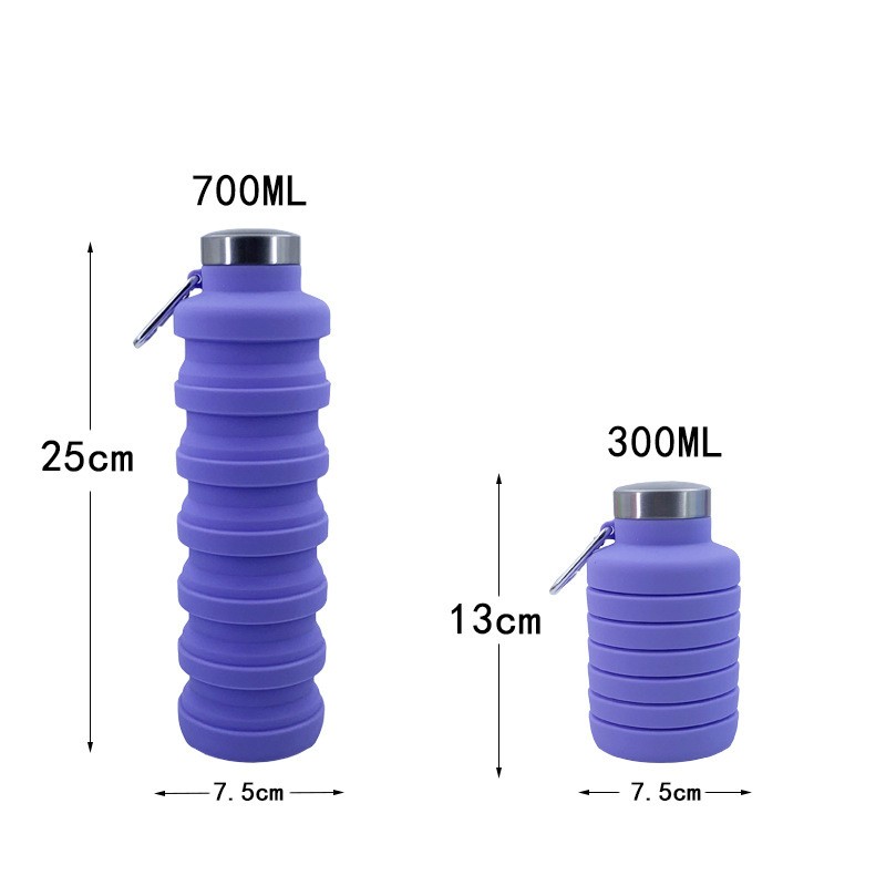 Collapsible Bottle Factory - BPA Free Silicone Foldable