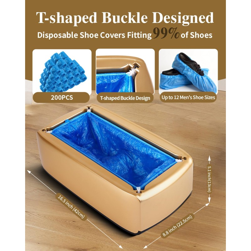 Shoe Cover Dispenser Factory - Automatic 200pcs Disposable