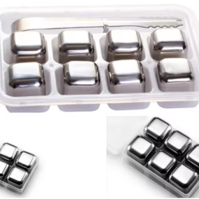 Ice Cube Factory - PP Box 2pcs Stainless Steel