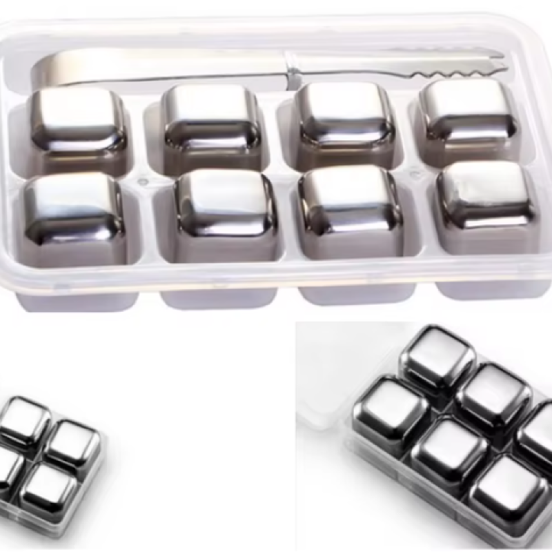 Ice Cube Factory - PP Box 2pcs Stainless Steel