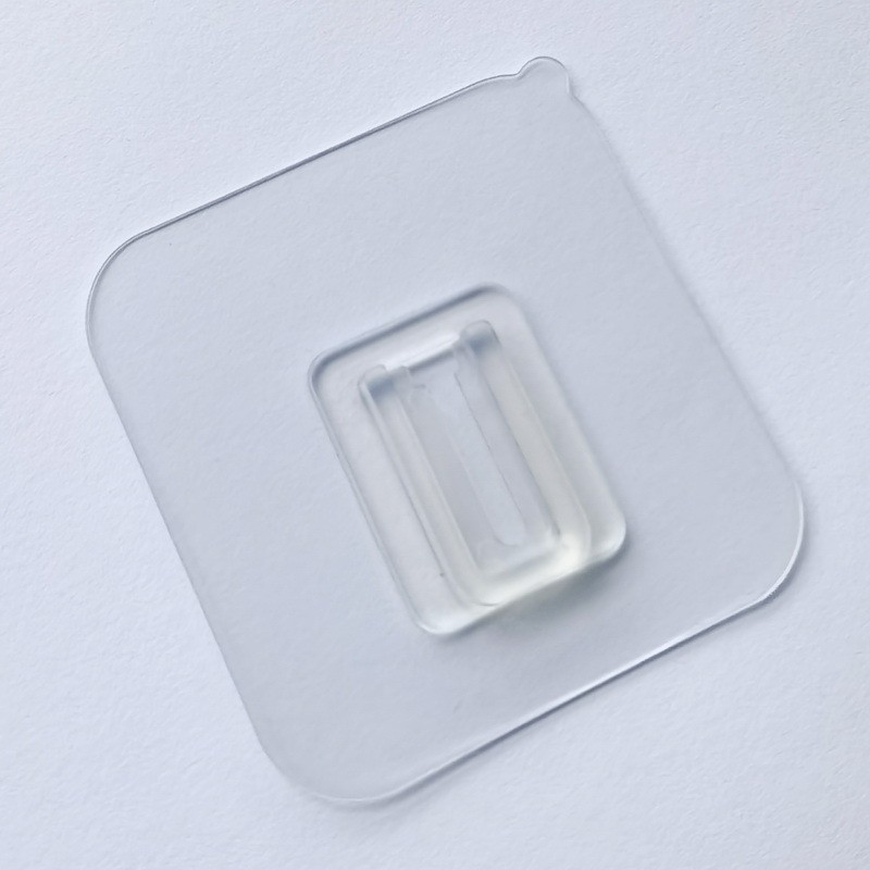 Wall Hook Manufacturer - Plastic Transparent Adhesive Rail