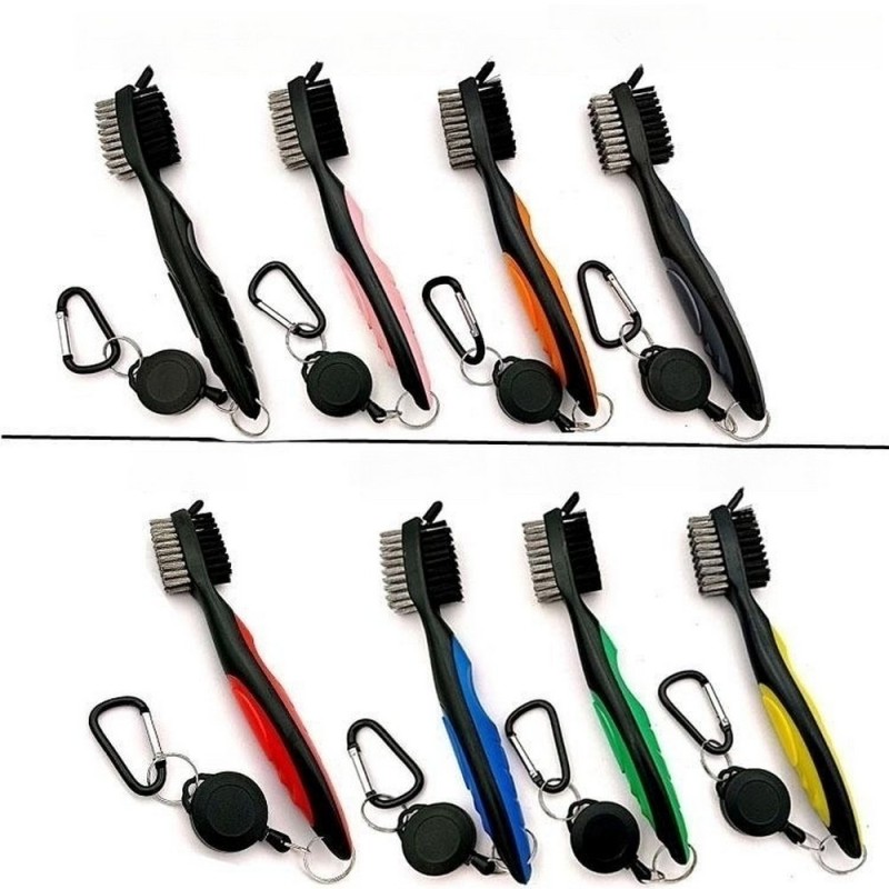 Golf Cleaner Factory - Nylon Wire Bristles Retractable