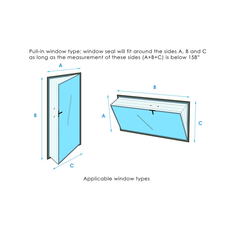 Window Seal Manufacturer - Portable AC Unit Zip