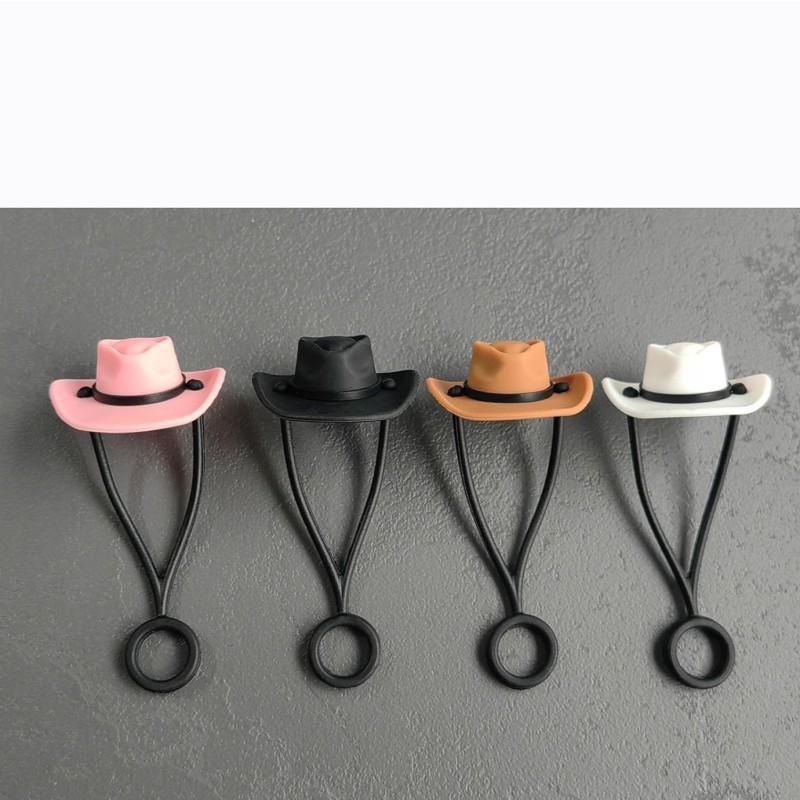 Cowboy Hat Cover Manufacturer - Silicone Straw Cap 10mm