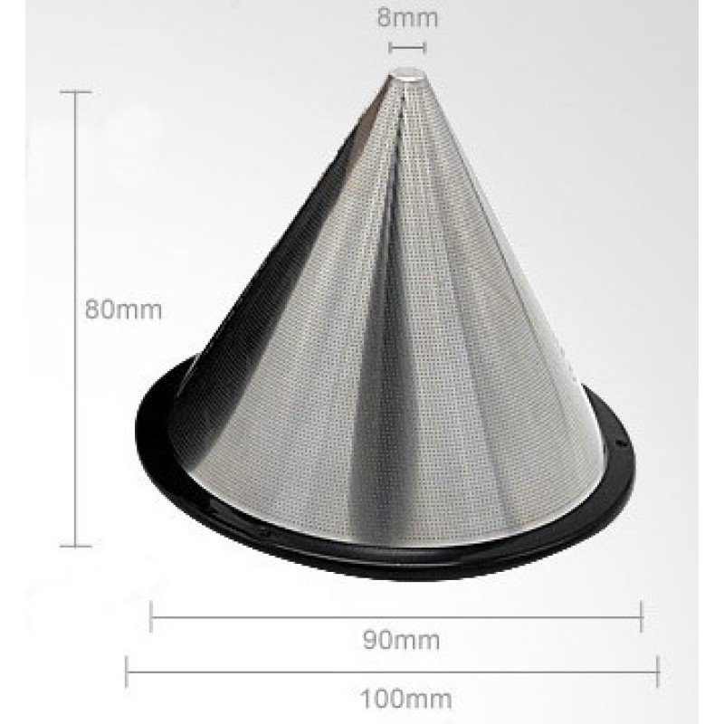Coffee Filter Manufacturer - Titanium Coated Pour Over Cone