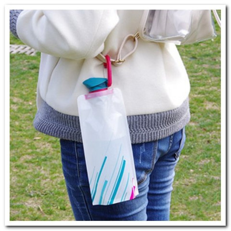Collapsible Bottle Supplier - 700ML Leakproof Folding Portable
