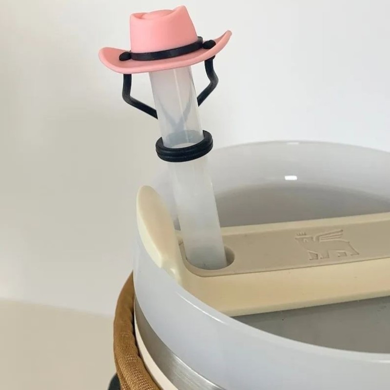 Cowboy Hat Cover Manufacturer - Silicone Straw Cap 10mm