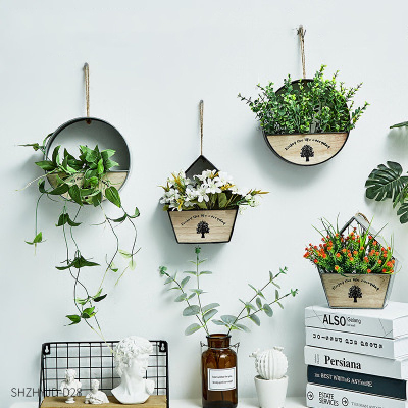 Hanging Basket Factory - Metal with Coconut Coir Liner