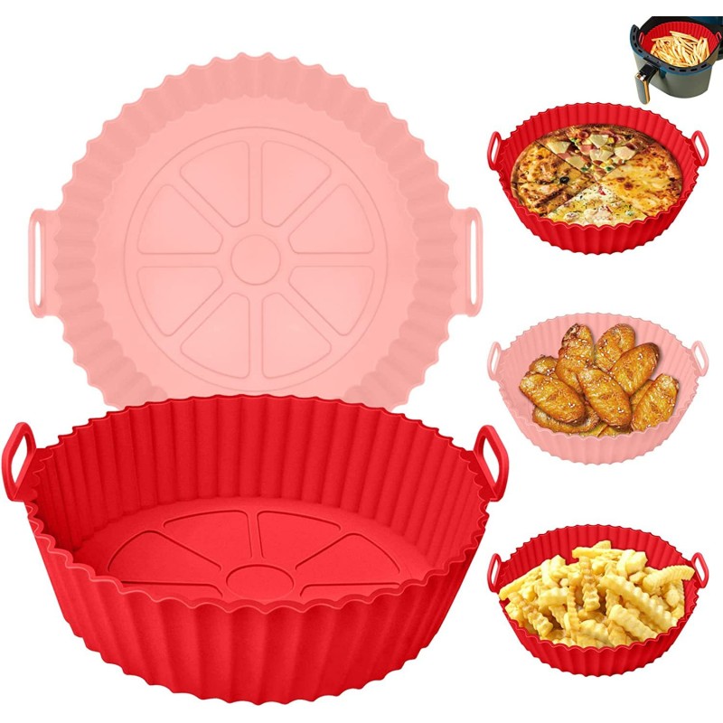 Baking Liner Supplier - Reusable Air Fryer Silicone