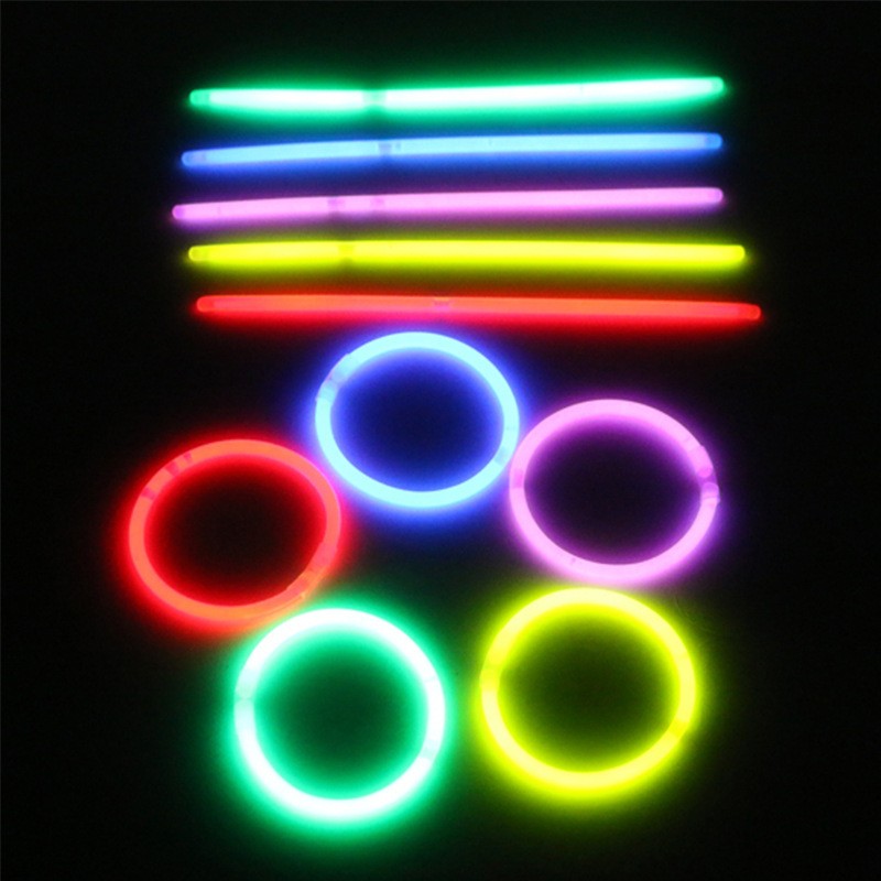 Glow Stick Wholesale - 100 Pack Party Bracelets Concert