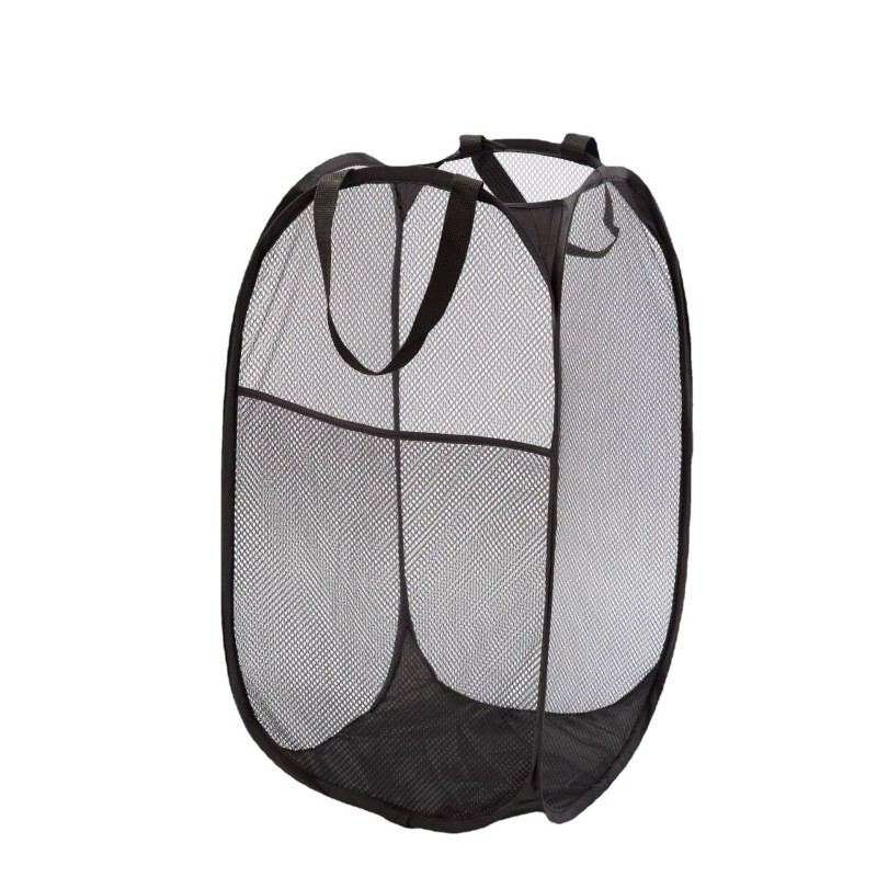 Laundry Hamper Supplier - Mesh Popup Foldable Basket