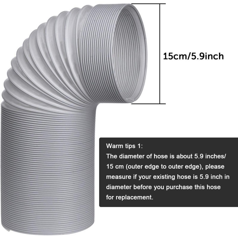 AC Hose Supplier - 5.9 Inch 197 Inch Exhaust Vent