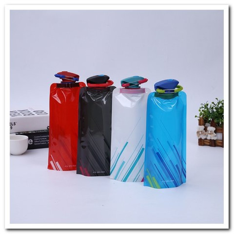 Collapsible Bottle Supplier - 700ML Leakproof Folding Portable