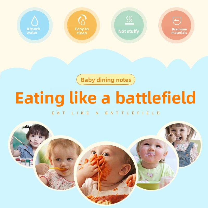 Baby Bib Manufacturer - OEM Custom Cotton Saliva Pocket Bib