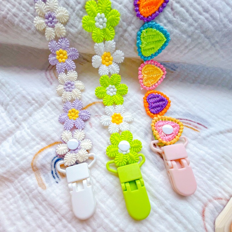 Pacifier Clip Manufacturer - 100% Handmade Braided Unisex