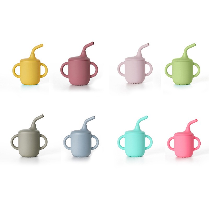 Silicone Cup Factory - Food Grade Straw Lid Container