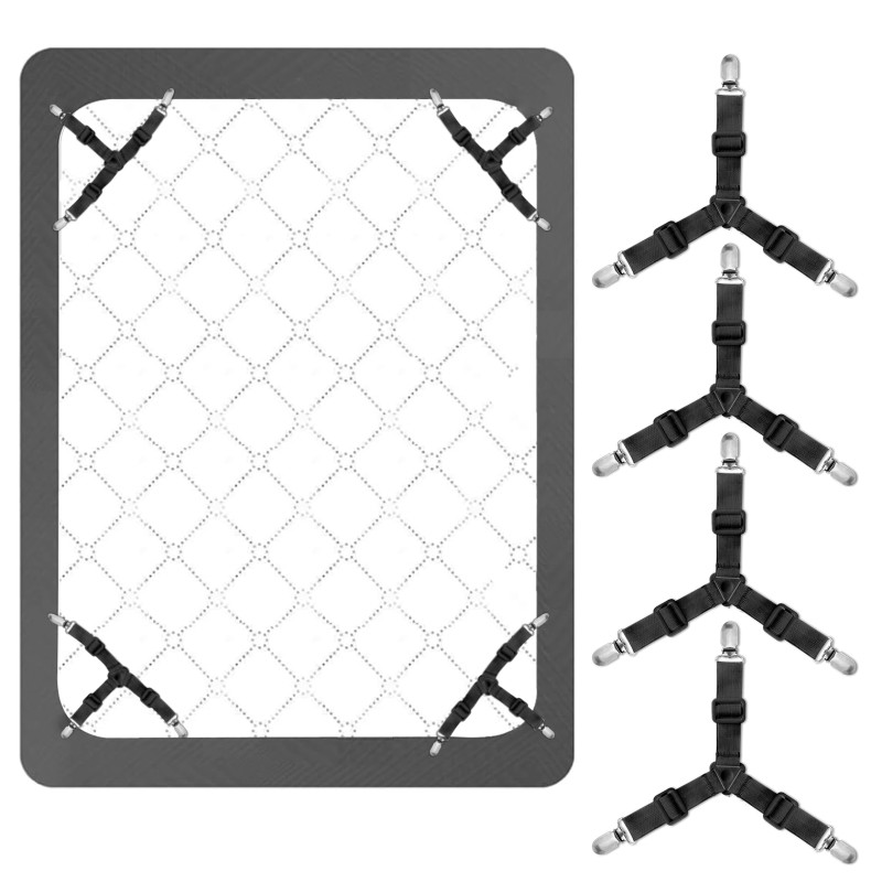 Bed Sheet Holder Manufacturer - OEM Elastic Corner Strap Clip