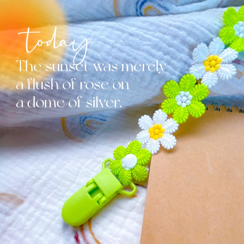 Pacifier Clip Manufacturer - 100% Handmade Braided Unisex