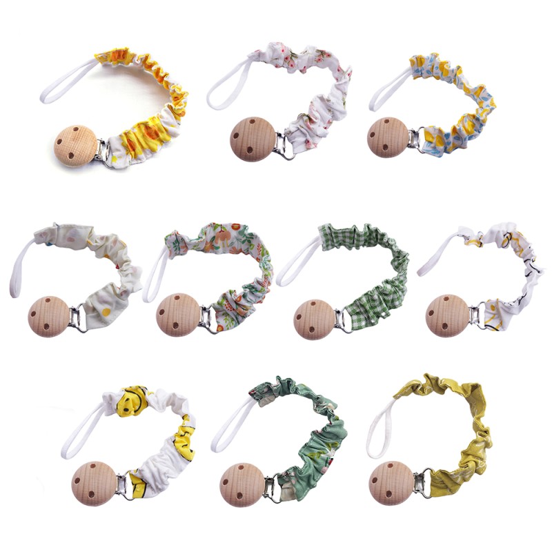 Baby Pacifier Chain Manufacturer - Retractable 100% Cotton