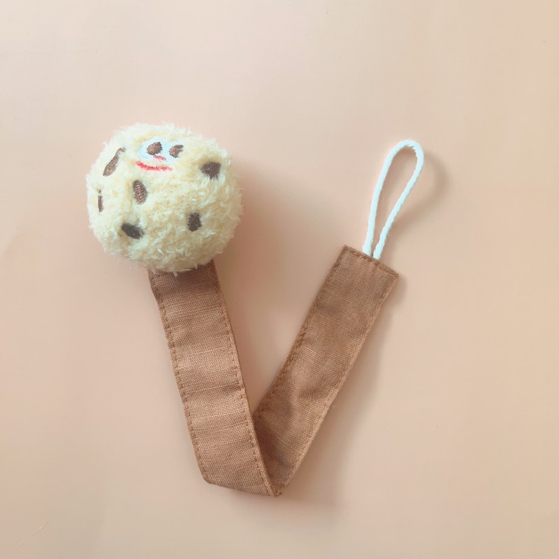 Pacifier Clip Supplier - 100% Cotton Fabric Soother Clip