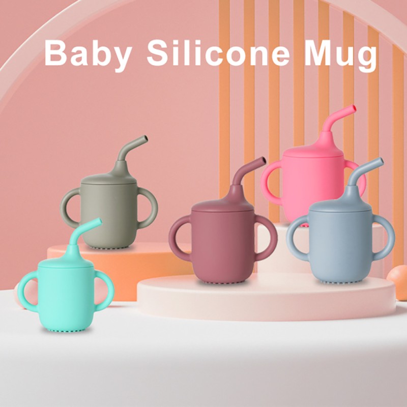 Silicone Cup Factory - Food Grade Straw Lid Container