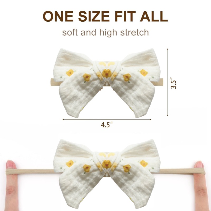 Baby Headband Supplier - Cute Knot Soft Stretchy Newborn