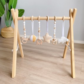 Play Gym Manufacturer - Wooden Rattan Early Education