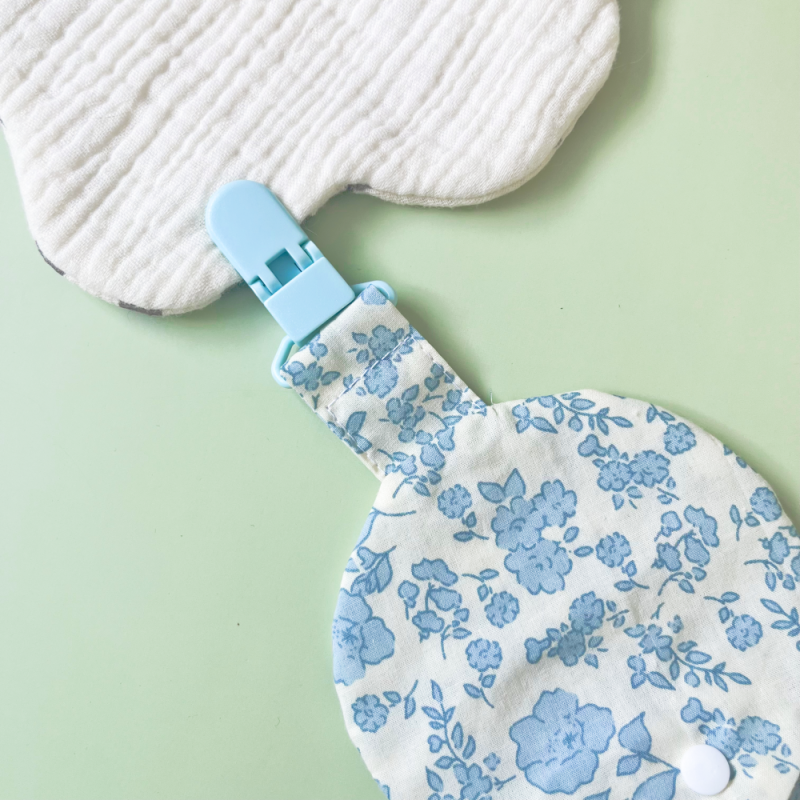 Pacifier Clip Manufacturer - Colorful Fabric Safe Cotton