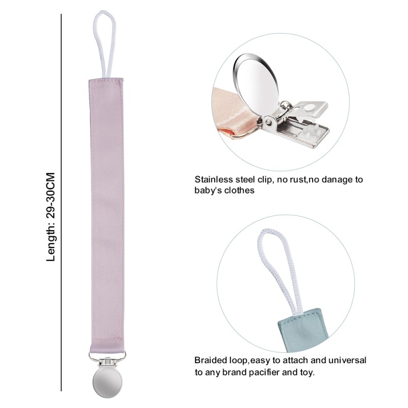 Pacifier Holder Factory - 1 Pack Fits Most Brands