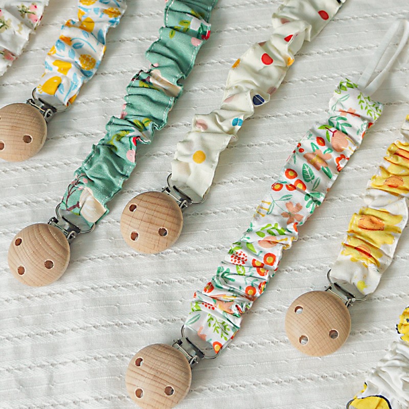 Baby Pacifier Chain Manufacturer - Retractable 100% Cotton