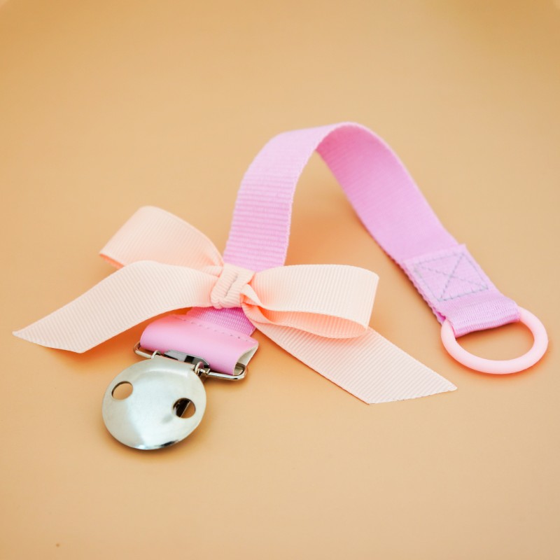 Paci Holder Manufacturer - Cute Polyester Fabric Universal