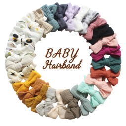 Baby Headband Supplier - Cute Knot Soft Stretchy Newborn