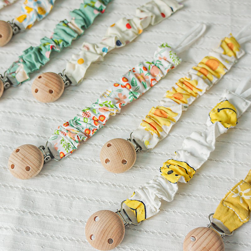 Baby Pacifier Chain Manufacturer - Retractable 100% Cotton