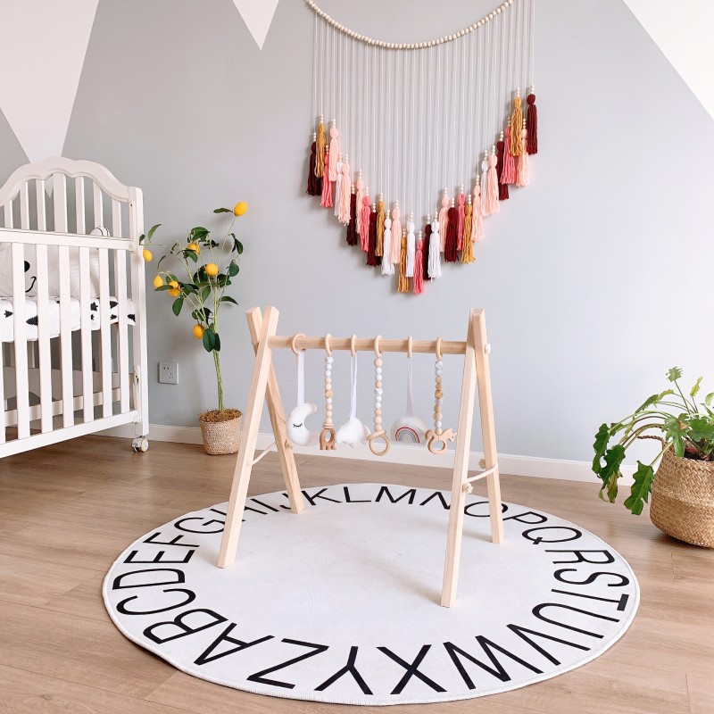 Play Gym Manufacturer - Wooden Rattan Early Education