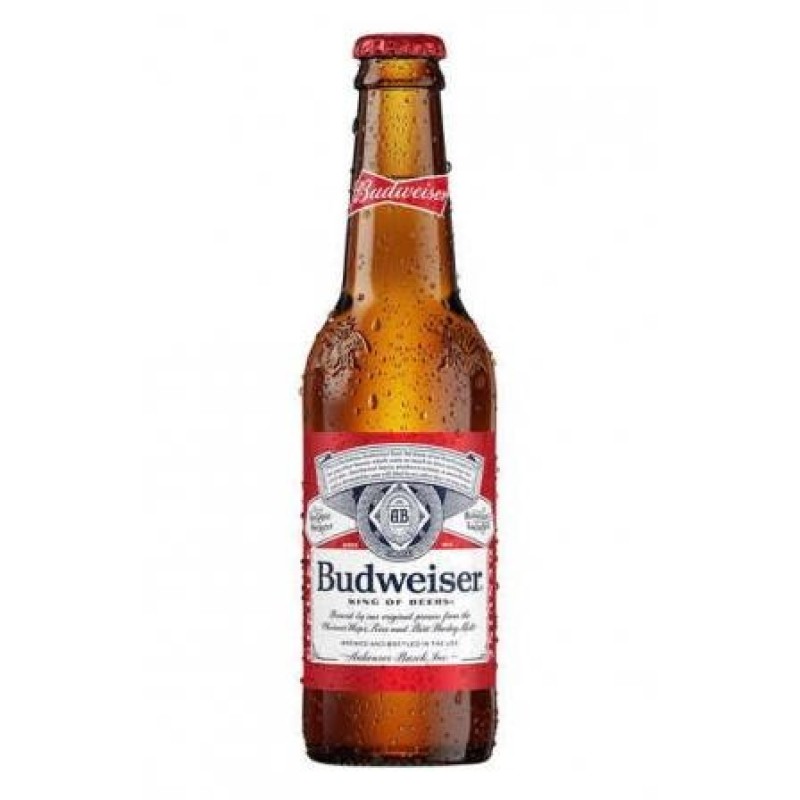 Budweiser Beer Factory - Wholesale 24x33cl Bottled Lager Beer