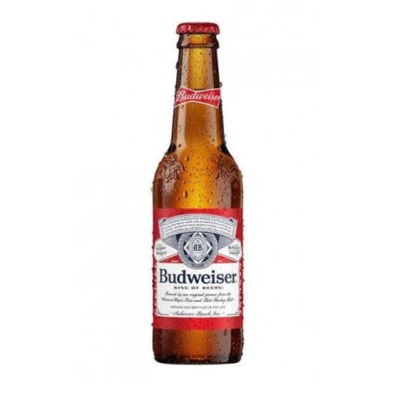Budweiser 0.0% Supplier - Glass Bottle Non-Alcoholic Beer
