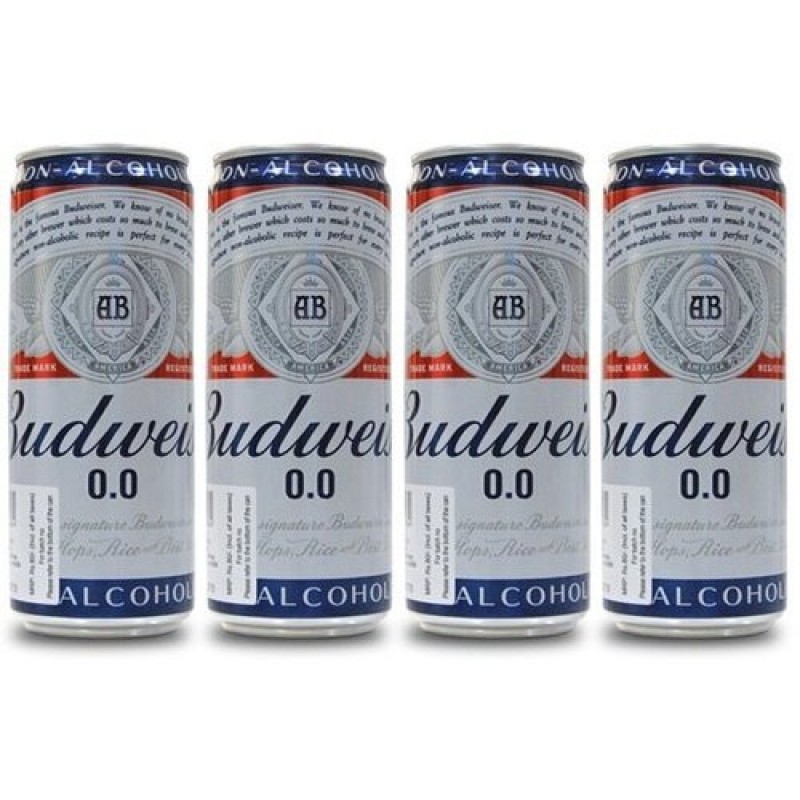 Budweiser 0.0% Supplier - Glass Bottle Non-Alcoholic Beer