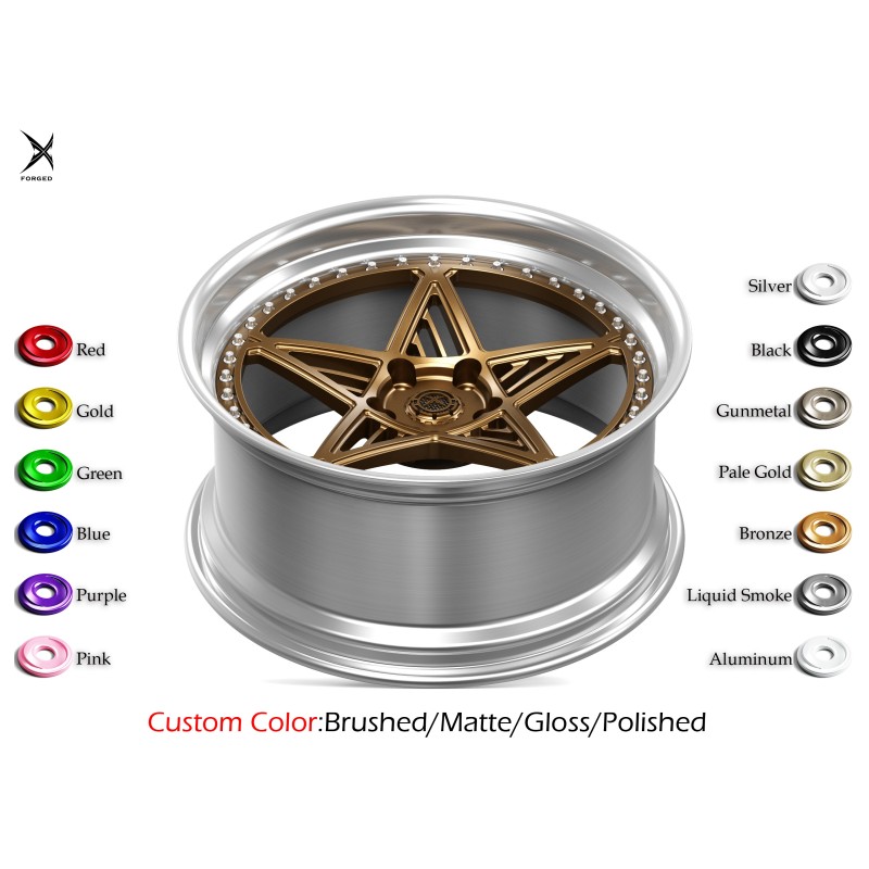 Car Wheels Factory - OEM Custom 2-Piece Forged Wheels