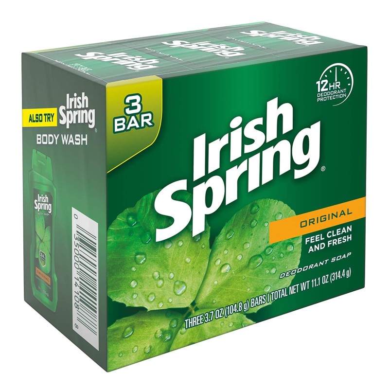 Deodorant Soap Factory - OEM Custom Irish Spring Bar Soap