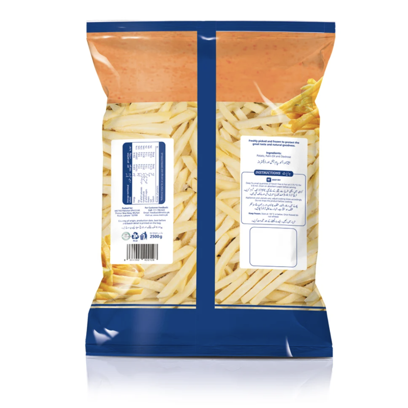 Frozen Food Manufacturer - OEM Custom Frozen Fries 9mm