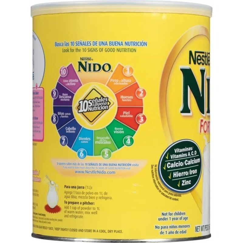 Whole Milk Powder Factory - Nestle Nido 56.3oz 6 Sachets