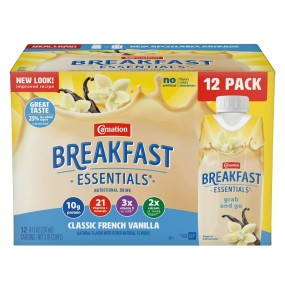 Nutritional Drink Supplier - Carnation 12 Cartons Classic