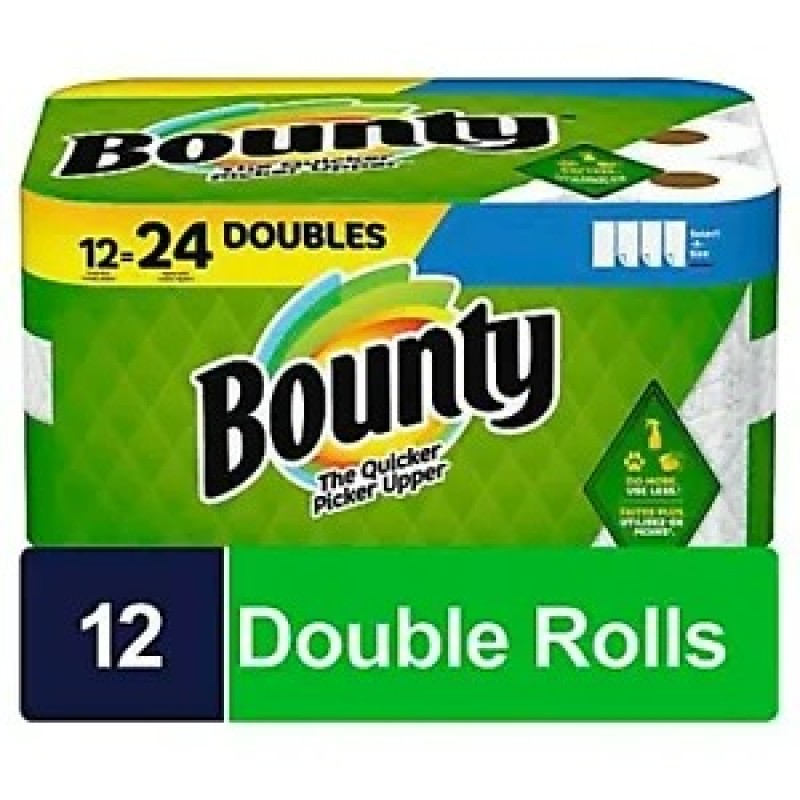 Paper Towels Factory - Bounty Select-a-Size 12 Rolls