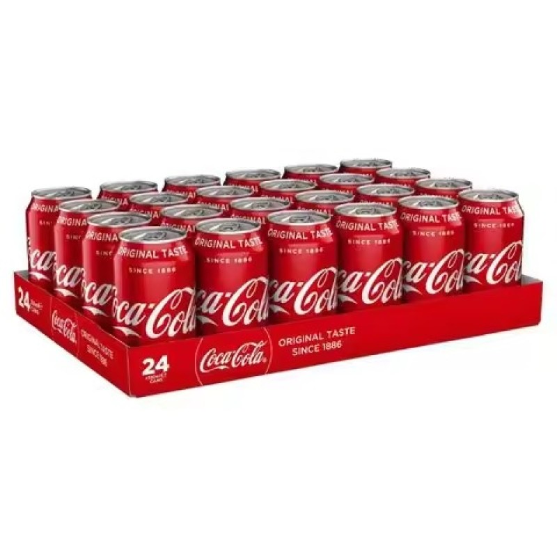 Soft Drink Supplier - Coca Cola 330ml 24 Cans German