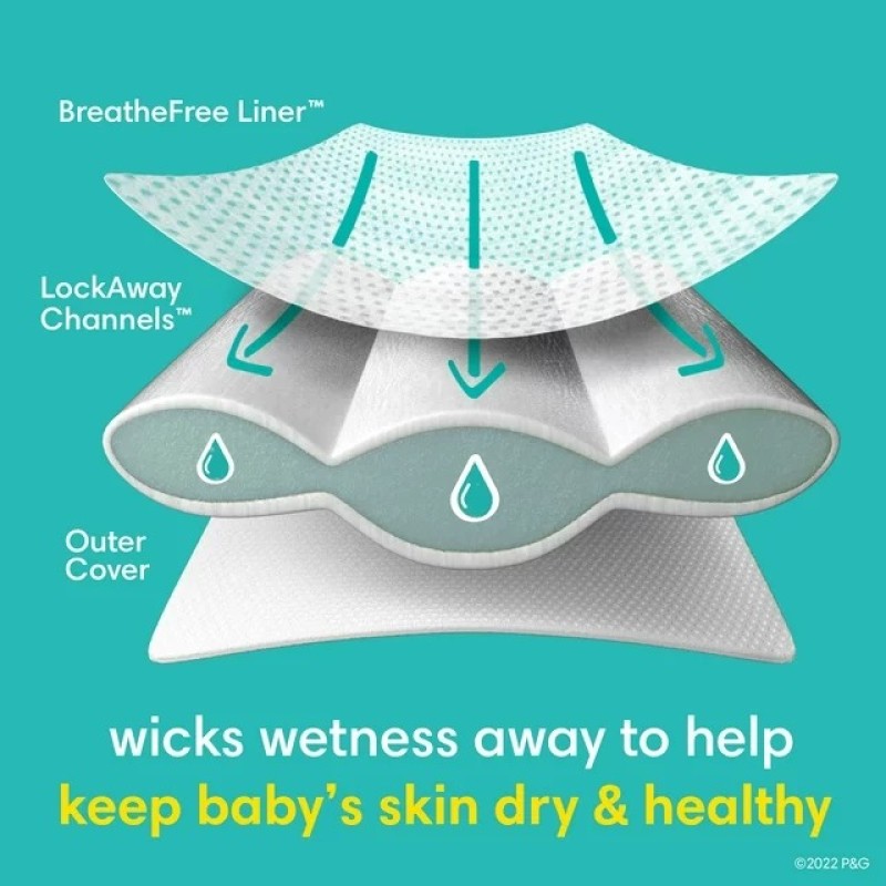 Diapers Factory - Pampers Swaddlers Size 1 198 Count