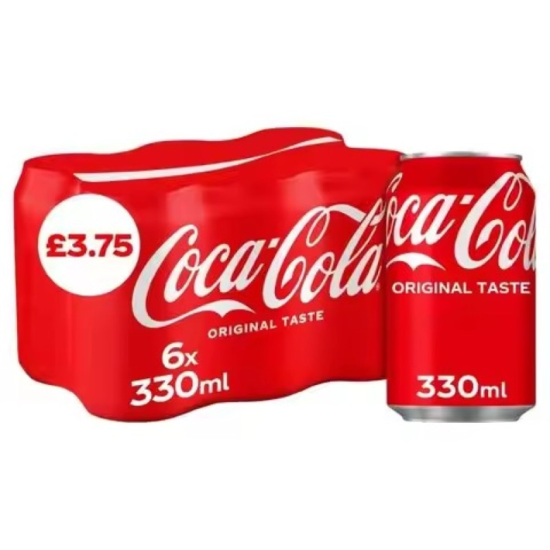Soft Drink Supplier - Coca Cola 330ml 24 Cans German