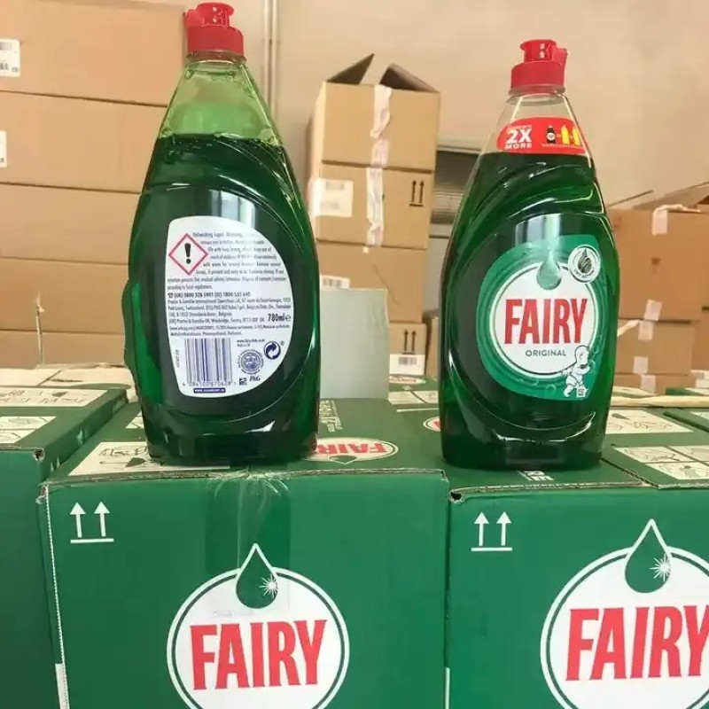 Dishwashing Liquid Supplier - Fairy Bottle Sachet Wholesale