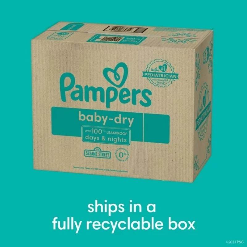 Diapers Factory - Pampers Baby Dry Size 1 252 Count